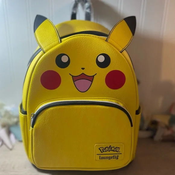 NEW Loungefly Pokémon Pikachu Backpack - Picture 1 of 9